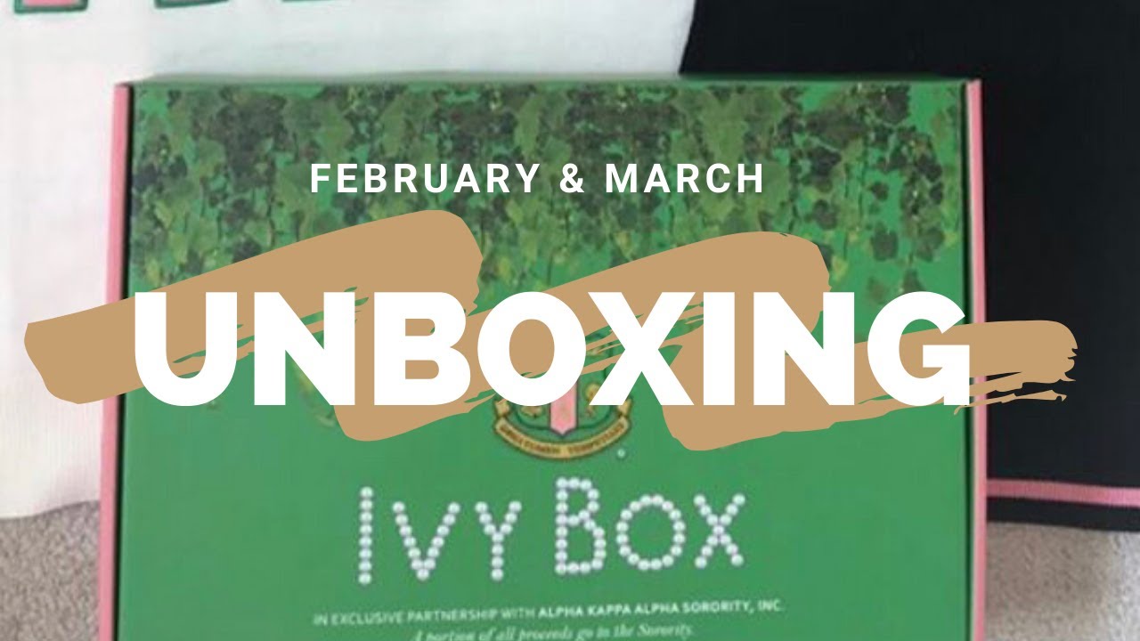Unboxing February & March Ivy Box YouTube