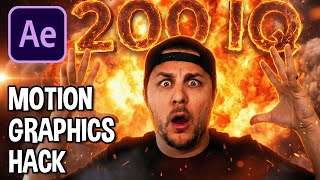 Heres A 200 Iq Motion Graphics Hack