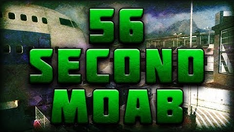 MW3: 56 Second MOAB - Worlds Fastest on Terminal