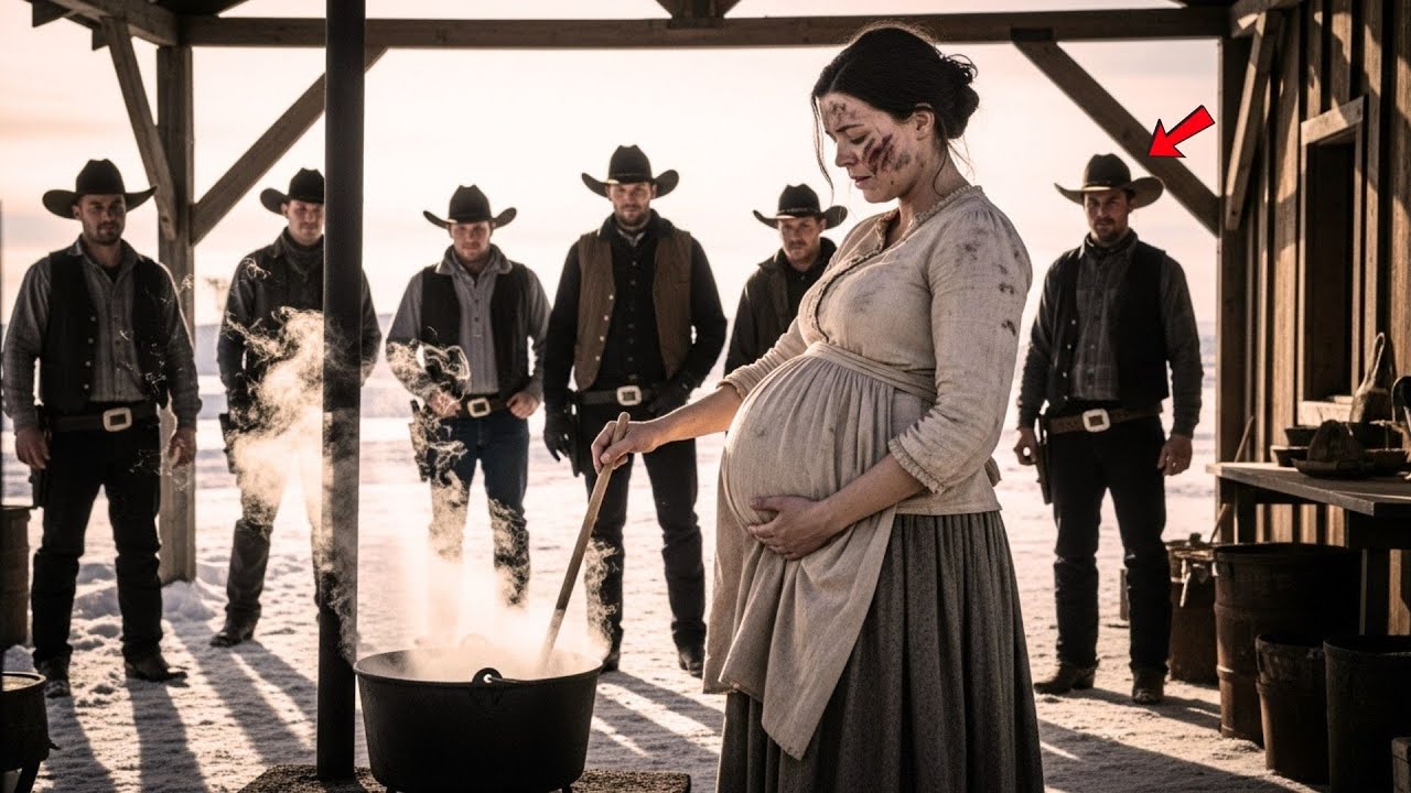 Schwanger kocht sie für Cowboys… ohne zu ahnen, WER der Besitzer des ganzen Landes war.