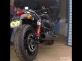 Harley Davidson street rod xg750a Rinehart racing exhaust and sound test