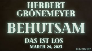 Herbert Grönemeyer - Behutsam Lyrics