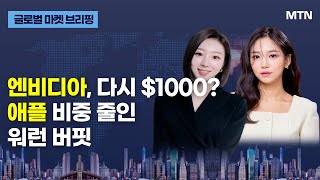 [글로벌 마켓 브리핑] 엔비디아, 다시 $1000? 애플 비중 줄인 워런 버핏 / 머니투데이방송 (증시, 증권) screenshot 5