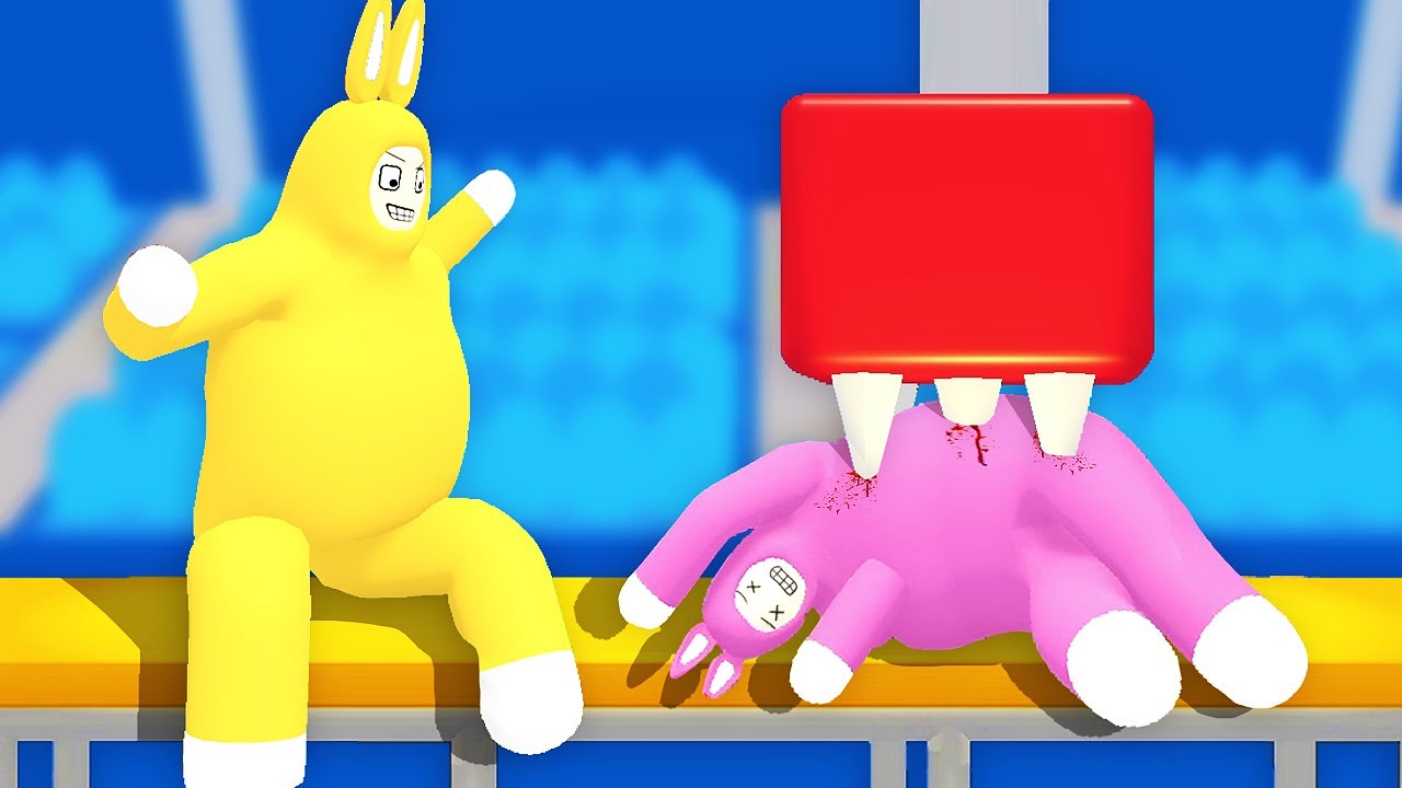 I Made My Friend Hurt Himself multiple times... (Super Bunny Man)