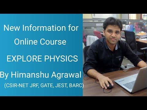 New Information for online Course