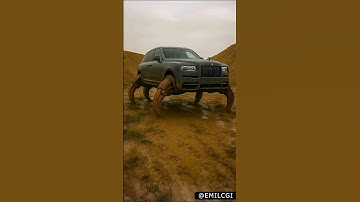 Luxury rolls royce Turns Into Robotic Beast–Real or Ai ??😱