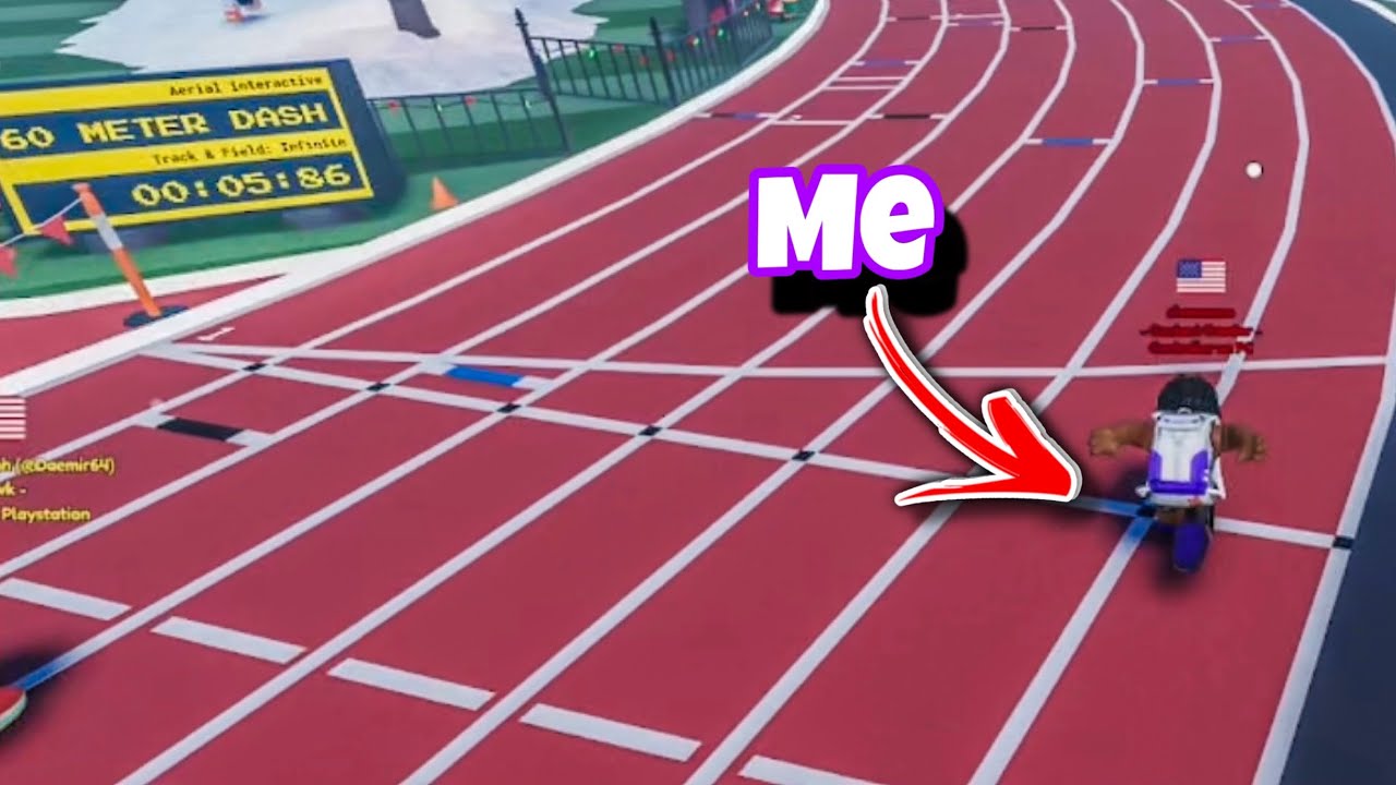 I Became Unbeatable After Learning This Secret Technique In Roblox Track and Field Infinite