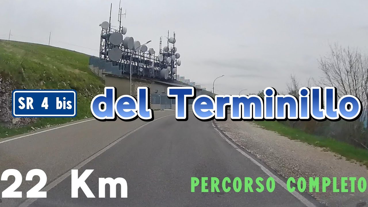 SR 4 bis del Terminillo - PERCORSO COMPLETO
