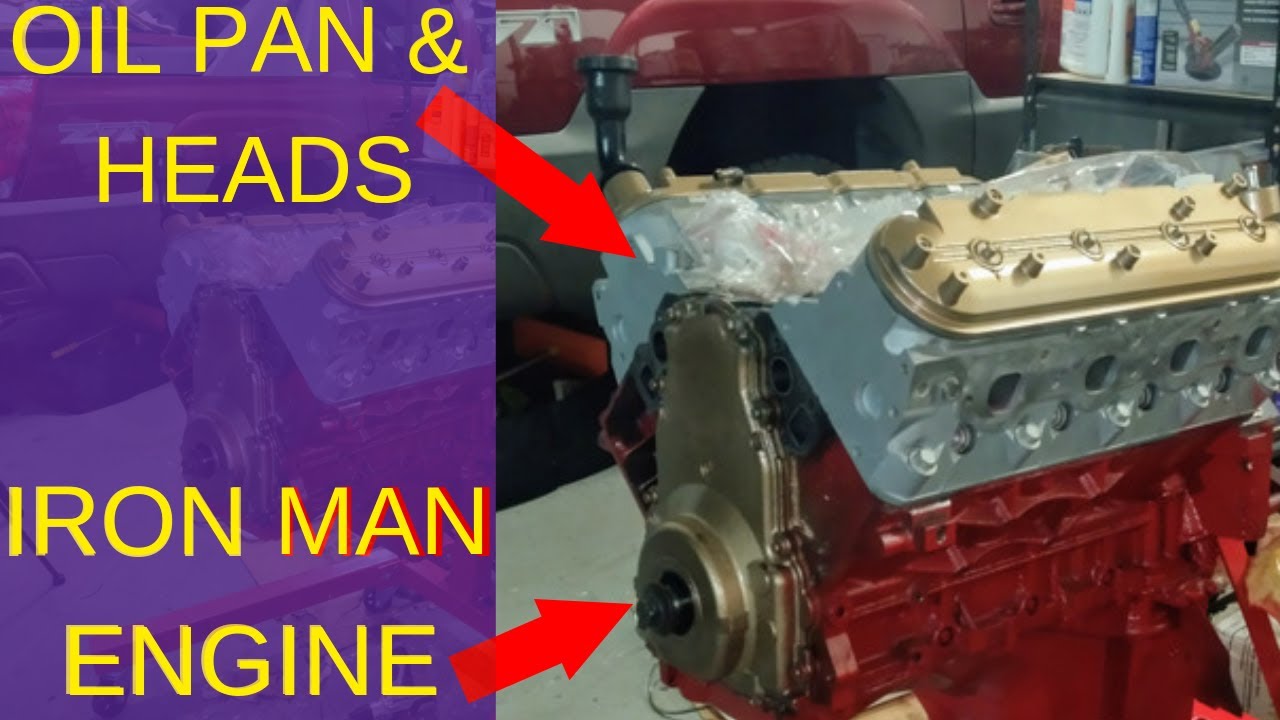 OIL PAN AND HEADS ( ENGINE COMPLETE) [2004 CHEVY AVALANCHE] [5.3 VORTEC