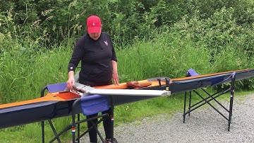 Sculling 101 | Part 1 | Carrying the Boat: From Slings to Dock