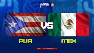 PUERTO RICO VS MEXICO  - WOMEN NORCECA CONTINENTAL CHAMPIONSHIP 2026