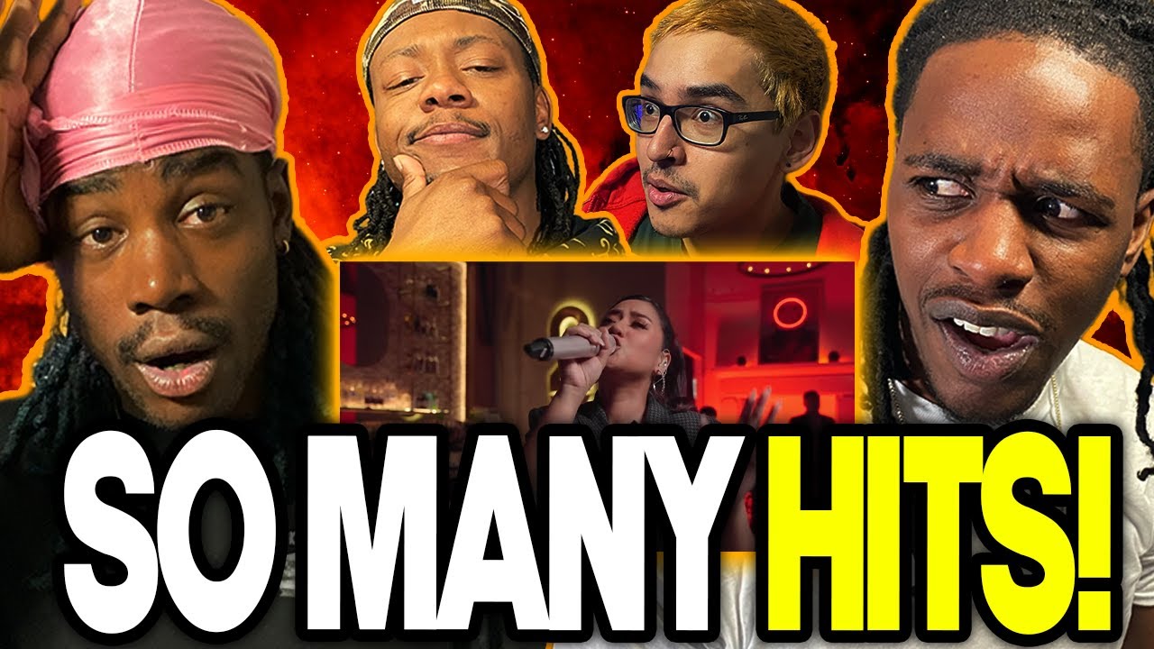 HE FREAKED OUT!  | Rappers FIRST TIME REACTION To Morissette Bruno Mars Evolution Medley
