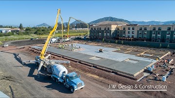 Tilt-Up Wall Construction - Pouring Concrete Walls