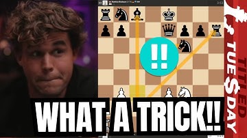 Magnus Carlsen Springs Deadly 13 Move Chess Trap