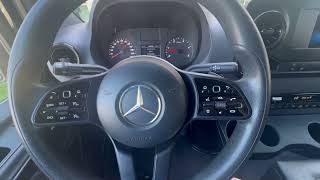 Basic Functions Of The Steering Wheel & Dash Buttons On Our Mercedes Sprinter Executive