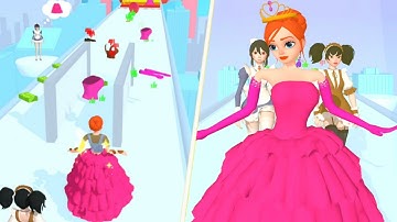 Princess Run 3D 👸❤️🤴 All Levels Gameplay Trailer Android, iOS New Game PR3D1GP11
