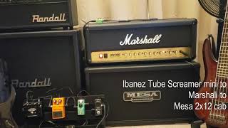 EVH 5150 Pedal vs Boss DS-1 vs Ibanez Tube Screamer