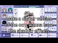 How to make shadow effects :D
