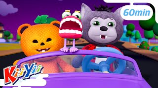 Wheels on the Bus 🎃 Spooky Halloween Toys 🎃 + More | ABC and 123 | Nursery Rhymes & Kids Songs