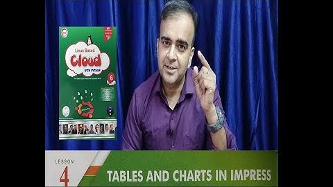 Class 6 CH 4 TABLES AND CHART IN Impress