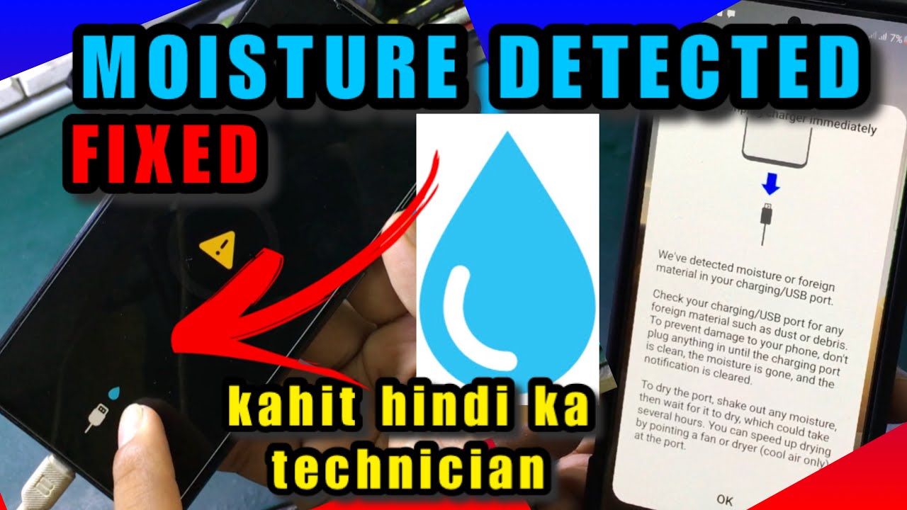 How To Fix “Moisture Detected” Error On Samsung Galaxy