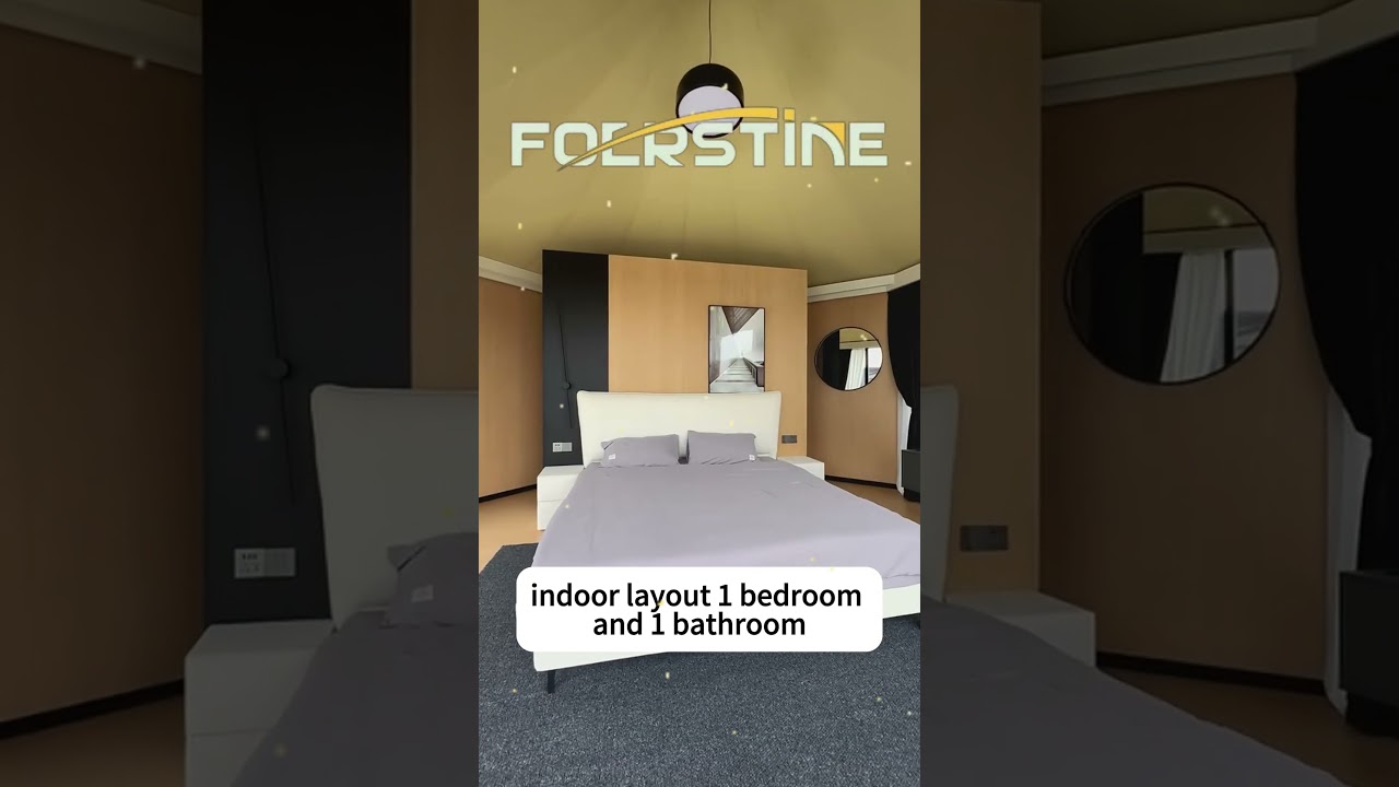 【Glampingtent】Do you like this beautiful hotel tent? 