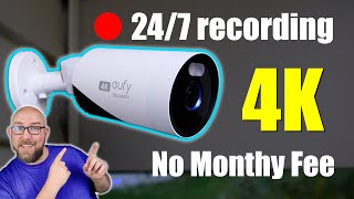 Eufy's FIRST 24/7 Recording System the eufycam E330 Tutorial & Review