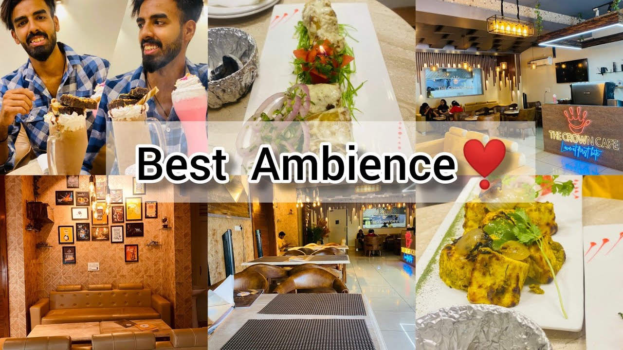 Best Ambience & Many food varieties The Crown Cafe Rohtak  ||Cheflifevlogs