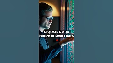 Singleton Design Pattern in Embedded C #designpatterns #singleton #embeddedsystems #embeddedc