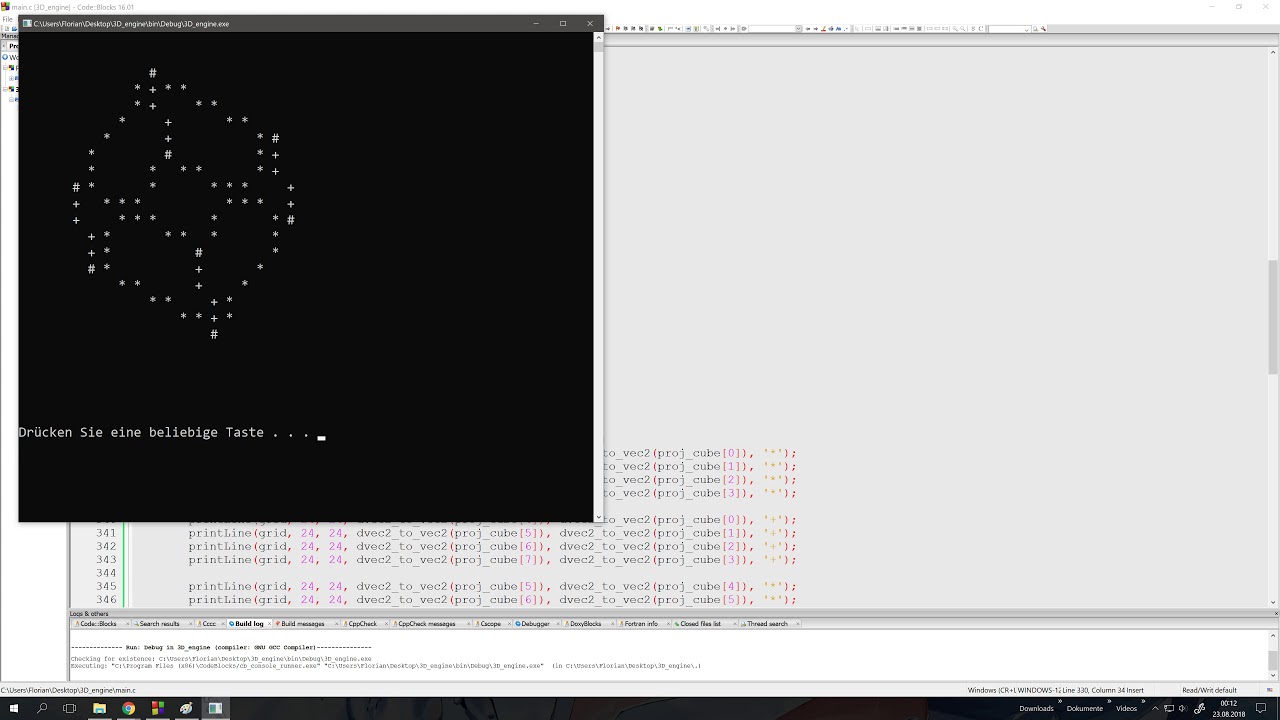 3D rendering in the console - YouTube