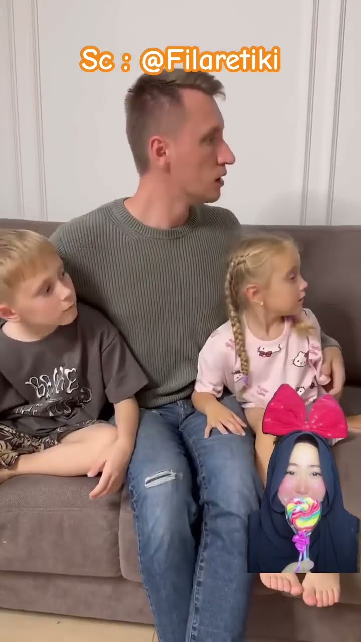 KAKI ADIK KE JATUHAN BOTOL MINUM LALU DI SAYANG PAPA ⁉️ KAKAK DAN MAMA MAU IKUTAN JUGA‼️ @Filaretiki