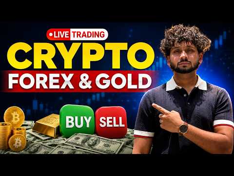 LIVE TRADING |GOLD , BTC |FOREX |TRADE WITH MANISH #crypto #gold #forex