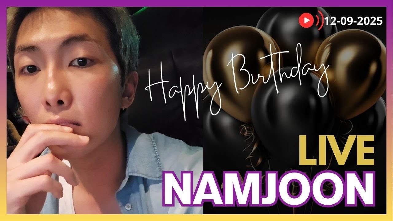 [ LIVE ] NAMJOON/RM BTS - WEVERSE (LEGENDADA EM PORTUGUÊS) 12/09/2025