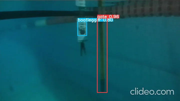 Autonomous Underwater Robotic Vehicle (AUV) video #1