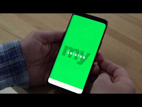 Tutorial | Download myLeister App and registration mobile phone