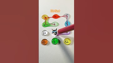 Trò chơi nối các giọt nước lần lượt từ số 1 đến 12 theo thứ tự #games #iqtest #funny #shorts