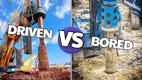 Bored vs. Driven Piles: Which Foundation is Best for Your Building?