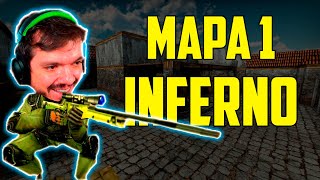 GAULES, MCH, NAK E FNX JOGANDO CS 1.6 EVENTO DA#MIBRDAY - MAPA 1 INFERNO