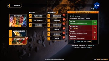 DRG:S Lethal Operation, Hazard 5, 2025 Aug 4th to Aug 10th # HW-748-540