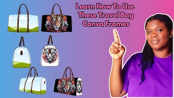 Create Quick  Mockups  for Your Travel Bags Business in Canva