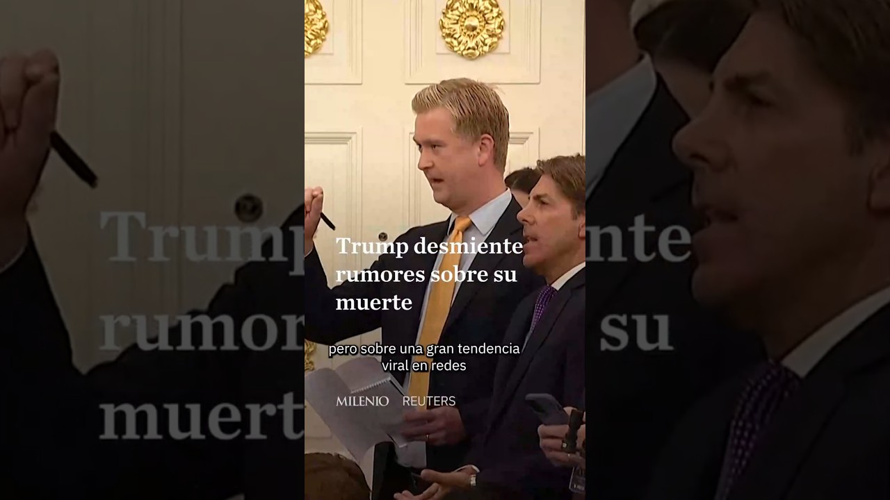 Donald Trump calificó los rumores sobre su muerte como “noticias falsas”