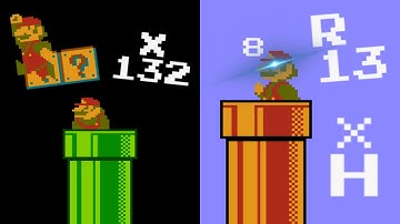 Lightning 4-2 With Big Mario and Coin Block Clip