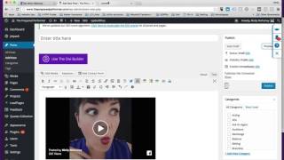 HOW TO EMBED A FACEBOOK LIVE VIDEO INTO A WORDPRESS SITE