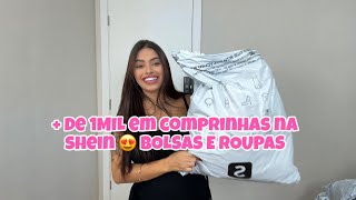 COMPREI MAIS DE 1 MIL REAIS EM BOLSAS E ROUPAS NA SHEIN 😍