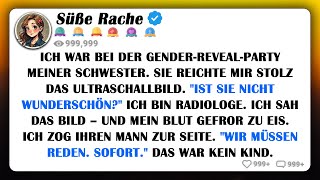 Ich war auf der Gender-Reveal-Party meiner Schwester. Stolz reichte sie mir das Ultraschallbild...