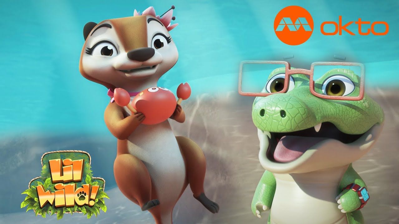 Dear Wobi, how do OTTERS swim UNDERWATER? | Lil Wild Shorts S1E10