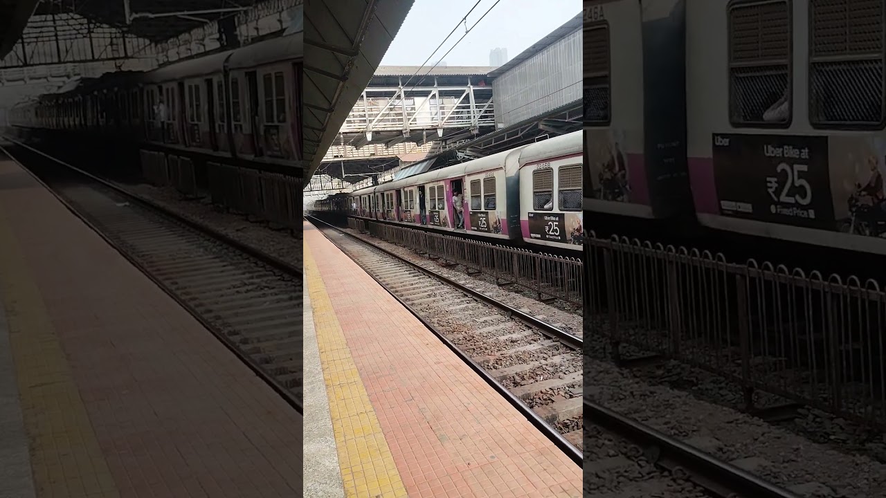 mumbai local train # viral # CSMT slow local train