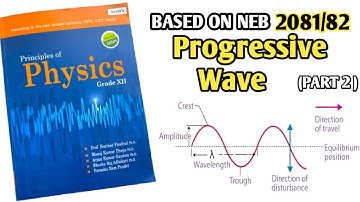 Progressive Wave || Mathematical Description of a Wave  || NEB || Wave Motion  || Class 12 Physics