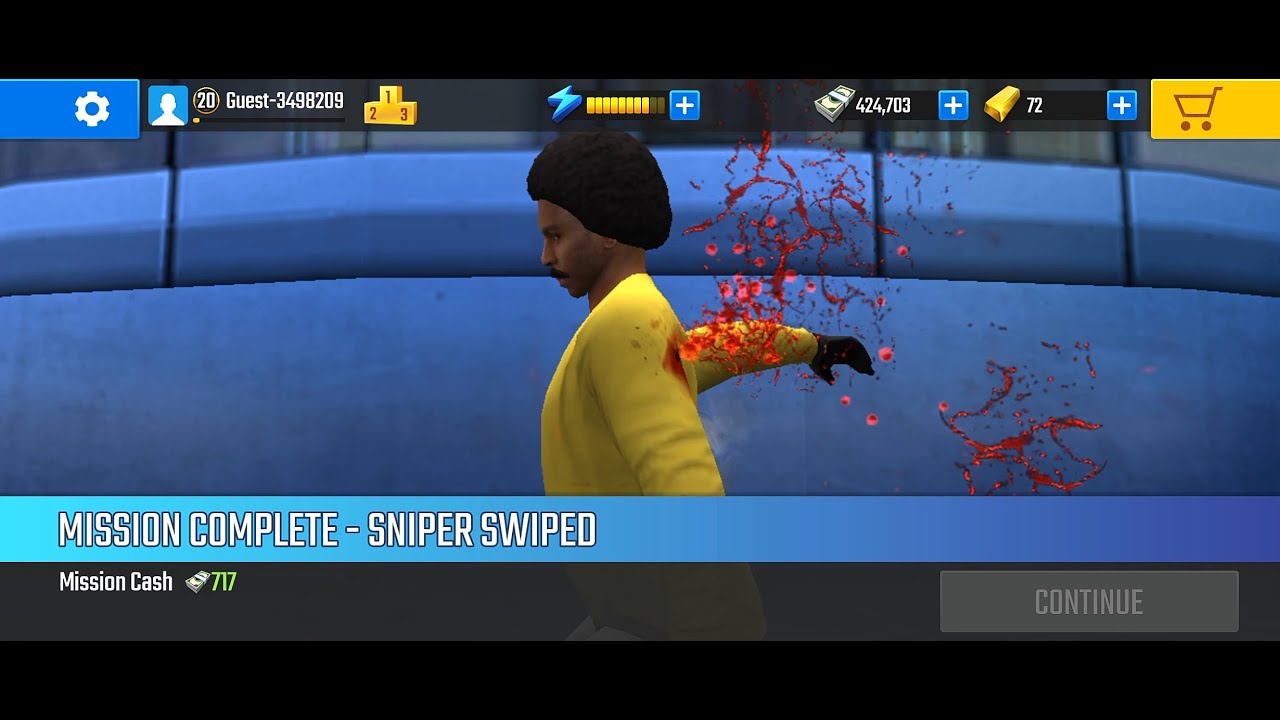 Pure Sniper Gameplay Walkthrough (Android, iOS) - Level 33 Z7 Venice SNIPER ARENA || KILL THE SNIPER