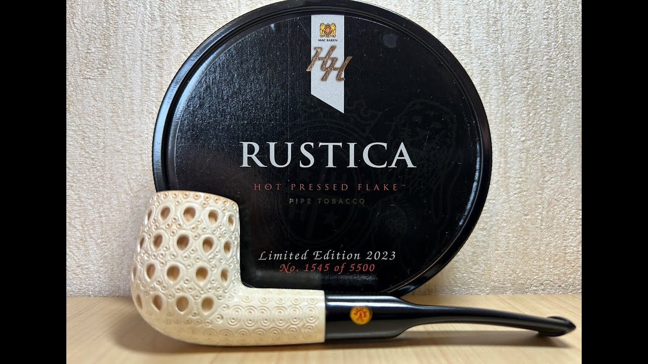 Трубочный табак Mac Baren HH Rustica Flake ~ Крепкий и насыщенный вкус. Осторожно, курите медленно!